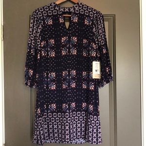 🌺 Lily Rose Women’s Floral Purple Dress Size S